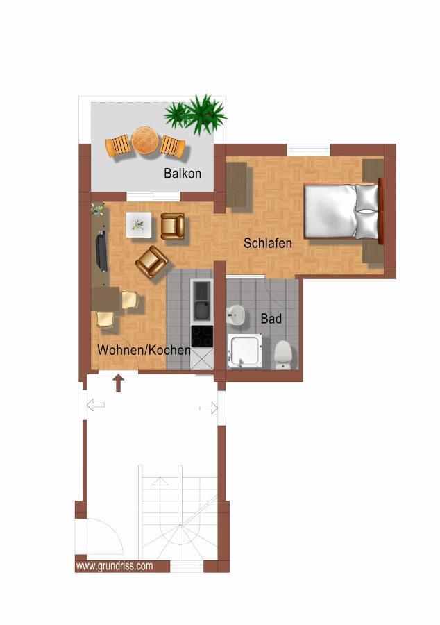 Bc Apartments - Mit Zentralheizung Сень Номер фото